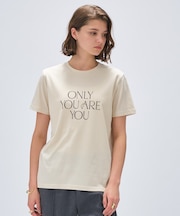 【手洗い可】ロゴプリントTシャツ