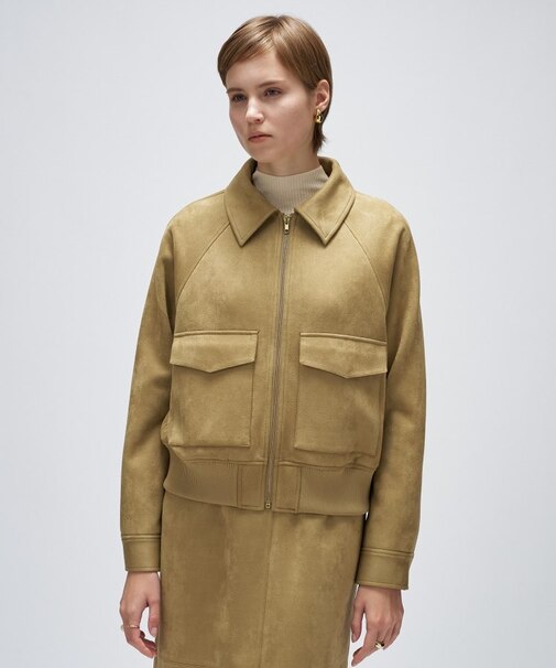 【セットアップ】ステンカラーブルゾン