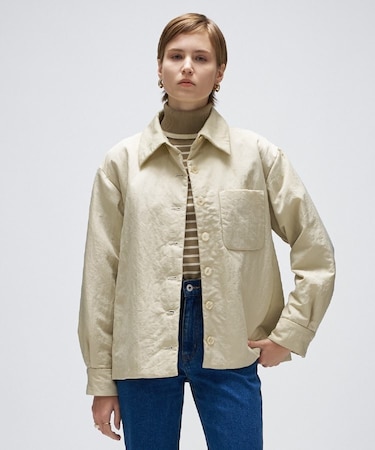 ライトパディングシャツジャケット