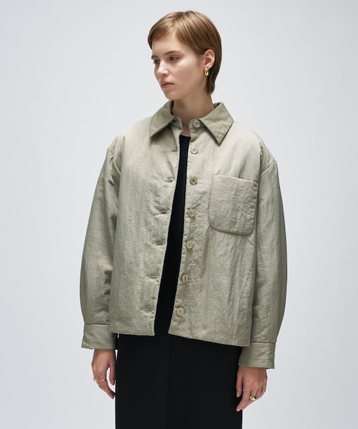 ライトパディングシャツジャケット