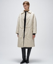 パディングロングコート