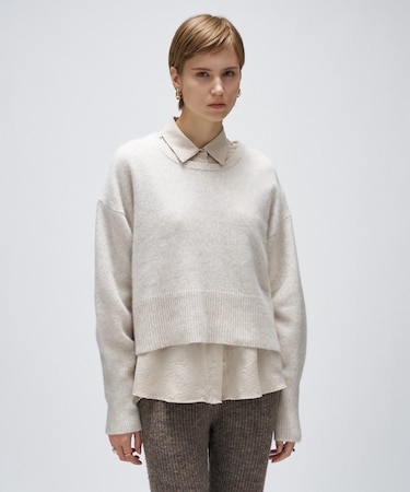 フォックスブレンドクルーニット