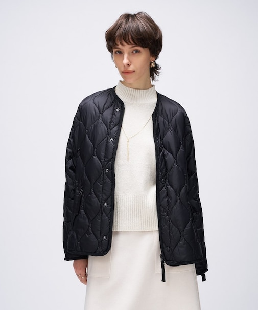 【TAION】ミリタリー M65 ライナーWジップ ショートダウンジャケット