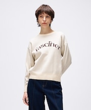 【手洗い可】ロゴニットプルオーバー