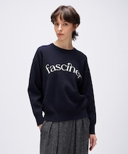 【手洗い可】ロゴニットプルオーバー