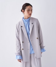 【セットアップ／オケージョン／防花粉】ライトテーラードジャケット