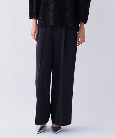 【セットアップ／オケージョン／防花粉】イージータックワイドパンツ