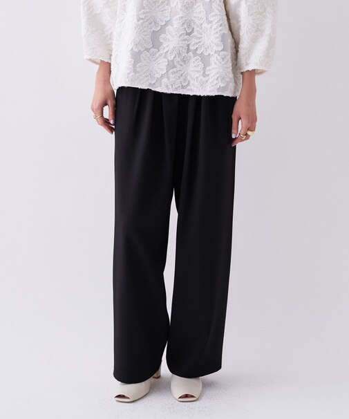 【セットアップ／オケージョン／マシンウォッシュ】ツイルイージータックパンツ