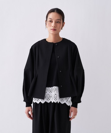 【セットアップ／オケージョン／手洗い可】フォルムジャケット