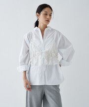 【手洗い可】シアーフラワーレースキャミソール