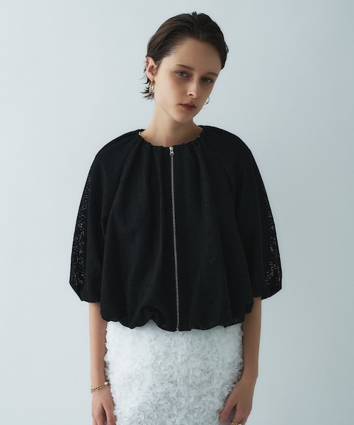 25ss 極美品 23区 速乾性 接触冷感 洗える シアータンブラー ブルゾン 速乾性/接触冷感】シアータンブラー ブルゾン｜ニジュウサンクの通販