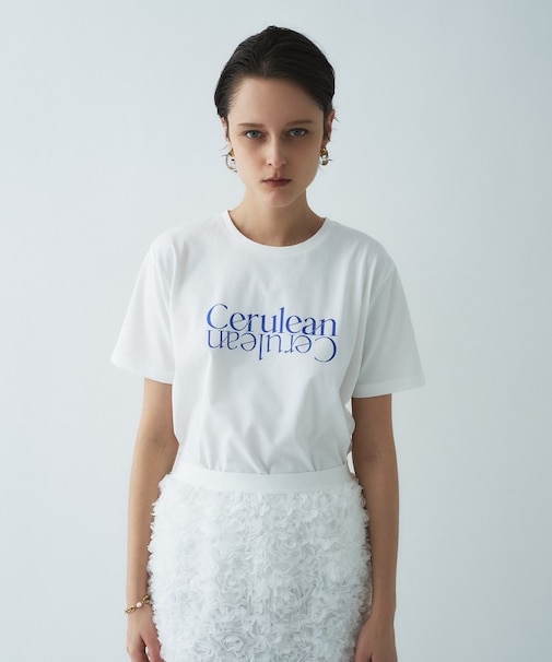 【マシンウォッシュ】ロゴプリントTシャツ