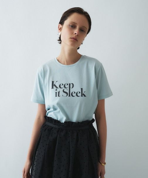 【マシンウォッシュ】ロゴプリントTシャツ