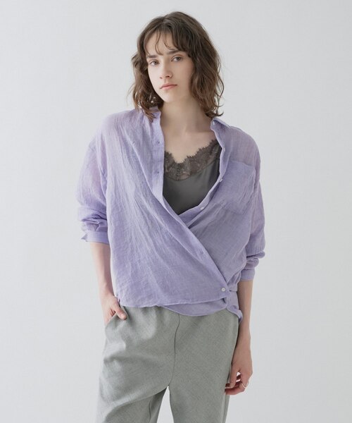 定価17600円　IENA PeシアーカシュクールSH シャツ 定価17600円 IENA PeシアーカシュクールSH シャツ 【公式通販】