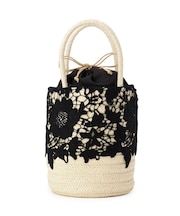 レースバケツトートバッグ