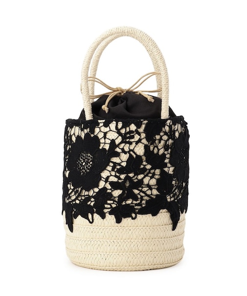 レースバケツトートバッグ