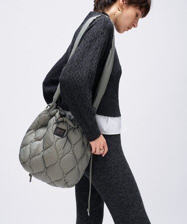 【TAION】ミリタリー ダウンショルダーバッグ