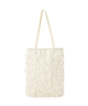 フラワーベールトートバッグ