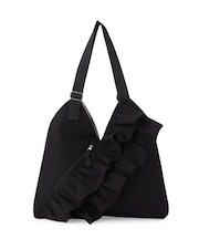 フリルトートバッグ