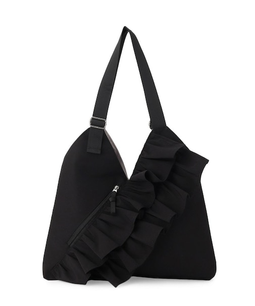 フリルトートバッグ