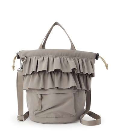 フリルバケツショルダーバッグ