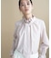【2WAY／手洗い可】チェックボウタイブラウス