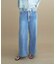 【8サイズ展開／トールサイズ】DeniMoove ライトデニム イージーパンツ　360°ストレッチ