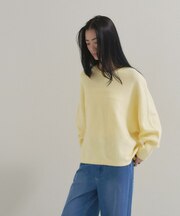 Everyday Color ドルマンスリーブニット 10色展開 WEB限定カラーあり