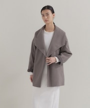 【軽量】ショールカラー メルトンコート