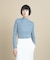 【WEB限定カラーあり】Relaxy Rich シルクカシミヤ混 モックネック ニット