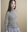 【WEB限定カラーあり】Relaxy Rich シルクカシミヤ混 モックネック ニット
