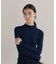 【WEB限定カラーあり】Relaxy Rich シルクカシミヤ混 モックネック ニット