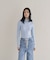 【WEB限定カラーあり】Relaxy Rich シルクカシミヤ混 モックネック ニット