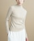 【WEB限定カラーあり】Relaxy Rich シルクカシミヤ混 モックネック ニット