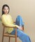 【WEB限定カラーあり】Relaxy Rich シルクカシミヤ混 リブニットカーディガン　9色展開