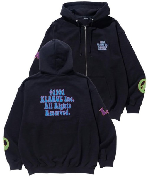 DAISY ZIP HOODED SWEAT