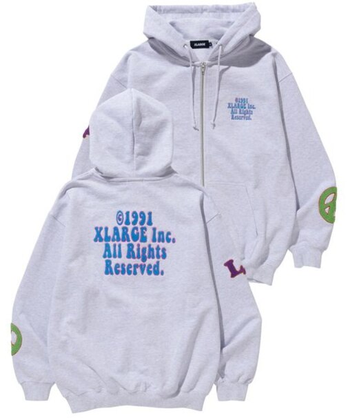 DAISY ZIP HOODED SWEAT