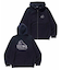 BACKSIDE SLANTED OG ZIP HOODED SWEATSHIRT