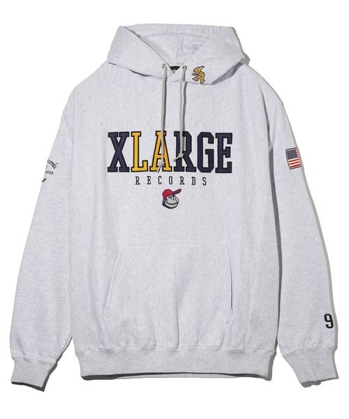 XL LABEL SOUVENIR HOODED SWEAT｜エクストララージの通販｜&mall