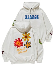 FLOWER PULLOVER HOODED SWEAT