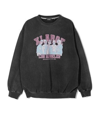 EST 1991 BLEACHED CREWNECK SWEATSHIRT