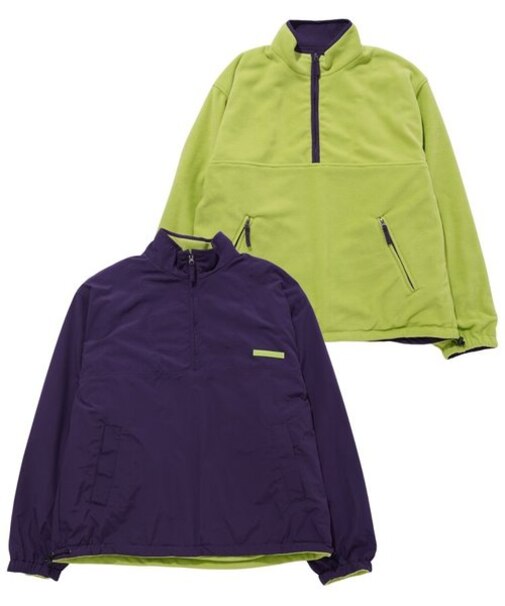 REVERSIBLE HALF ZIP JACKET