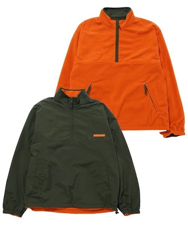 REVERSIBLE HALF ZIP JACKET