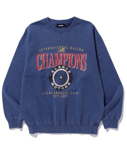 XLARGE MOTORS CREWNECK SWEATSHIRT