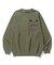 MILITARY POCKET CREWNECK SWEATSHIRT