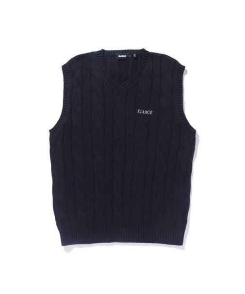CABLE KNIT VEST