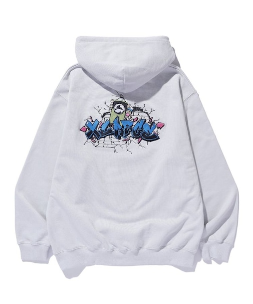 AEROSOL GAFFITI HOODED SWEATSHIRT