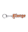 OLD ENGLISH LOGO METAL KEYCHAIN