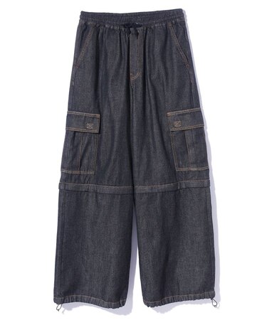 DETACHABLE DENIM PANTS