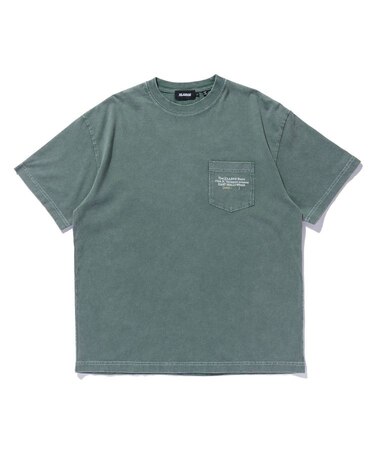 CHEMICAL WASH ADDRESS S/S POCKET TEE